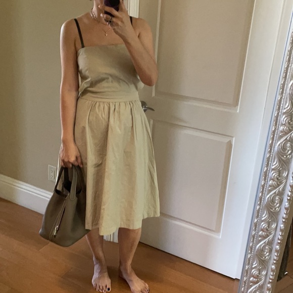 Urban outfitter beige color prom dress a6 - Picture 11 of 12